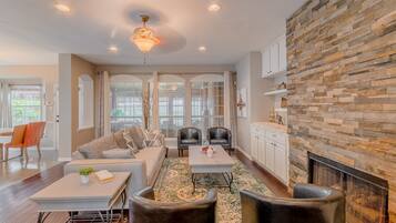 Rumah, 6 kamar tidur | Area keluarga | TV, foosball, dan layanan streaming