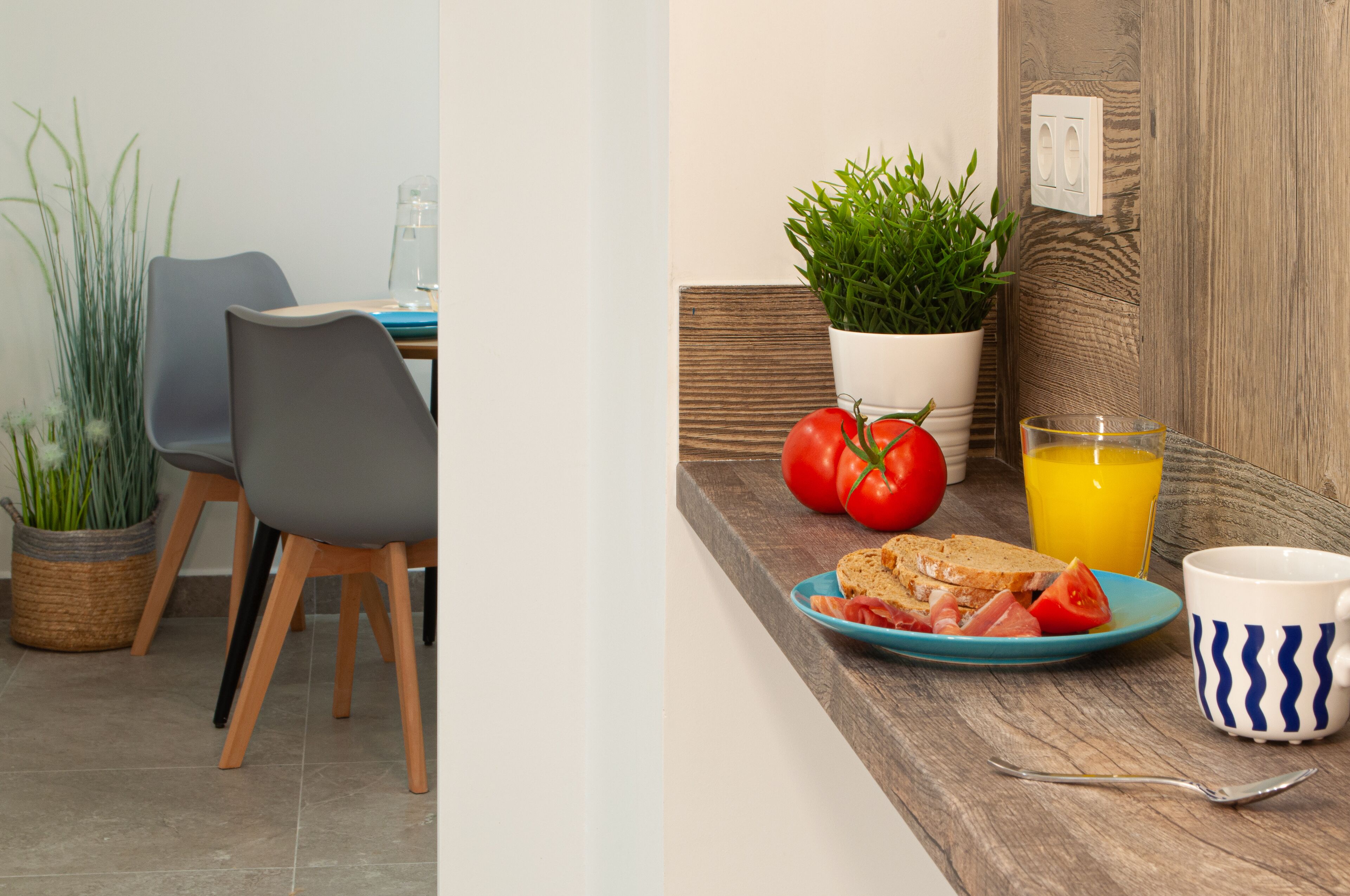 Apartment, 1 Bedroom, Balcony | Private kitchen | Full-size fridge, microwave, stovetop, electric kettle