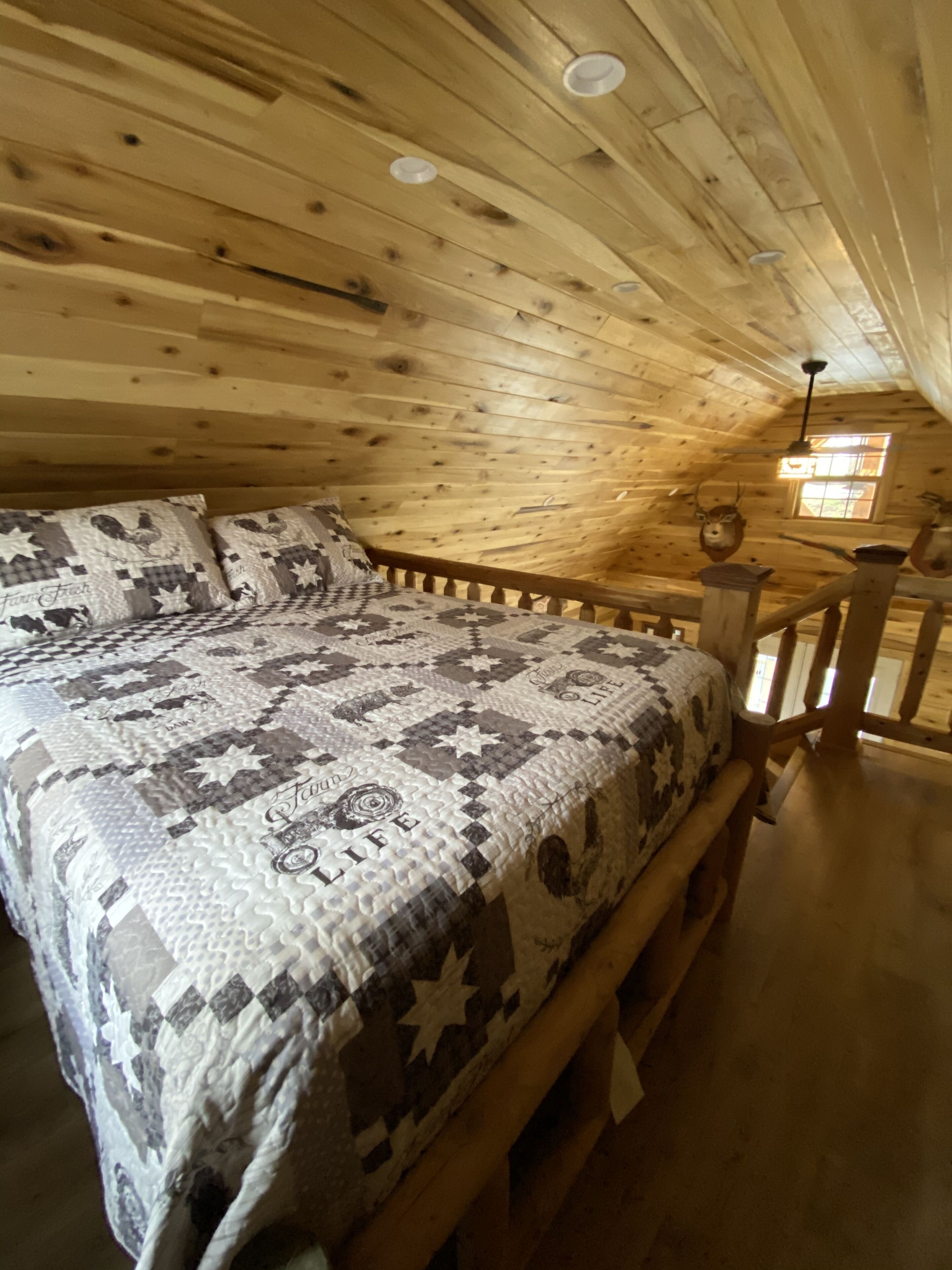 Campfire Retreat with outdoor hot tub under the stars.  