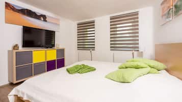 5 dormitorios, tabla de planchar con plancha, wifi gratis y ropa de cama