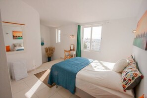 2 soverom, strykejern/-brett, wi-fi og sengetøy