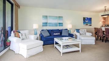 Condo (Compass Point 122) | Living room | Flat-screen TV