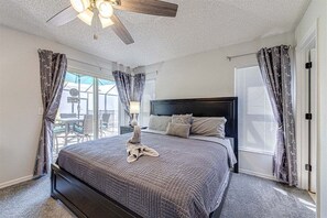 4 bedrooms, iron/ironing board, free WiFi, bed sheets