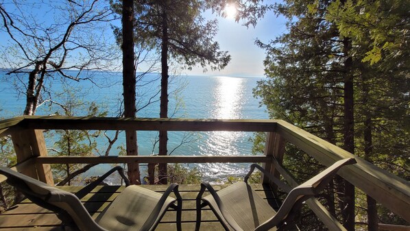 Property grounds - Custom Lake Michigan home with amazing views (Leland)