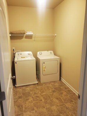 Interior - Private Bedroom with private bathroom free Parking and self check in (Lawrenceville)