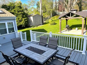 Outdoor dining - A Peaceful Mystical Stay!!! (Mystic)