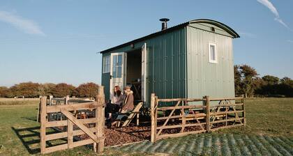 Romney Marsh Huts by Bloom Stays - beautiful shepherds hut that sleeps 4 guests in 2 bedrooms