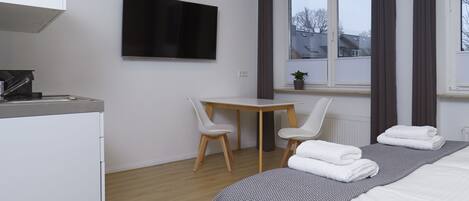 1 Schlafzimmer, Bügeleisen/Bügelbrett, kostenloses WLAN, Bettwäsche