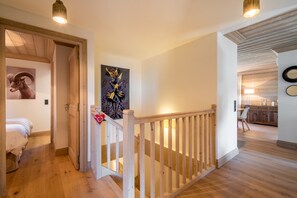 4 bedrooms, in-room safe, iron/ironing board, travel cot