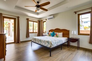 5 bedrooms, in-room safe, iron/ironing board, travel cot
