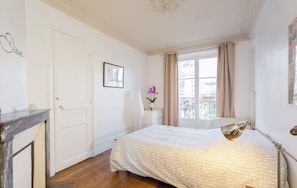 2 chambres, fer et planche Ă repasser, Wi-Fi gratuit, draps fournis