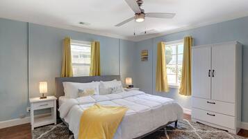 2 sovrum, strykjÀrn/strykbrÀda, wi-fi och sÀngklÀder