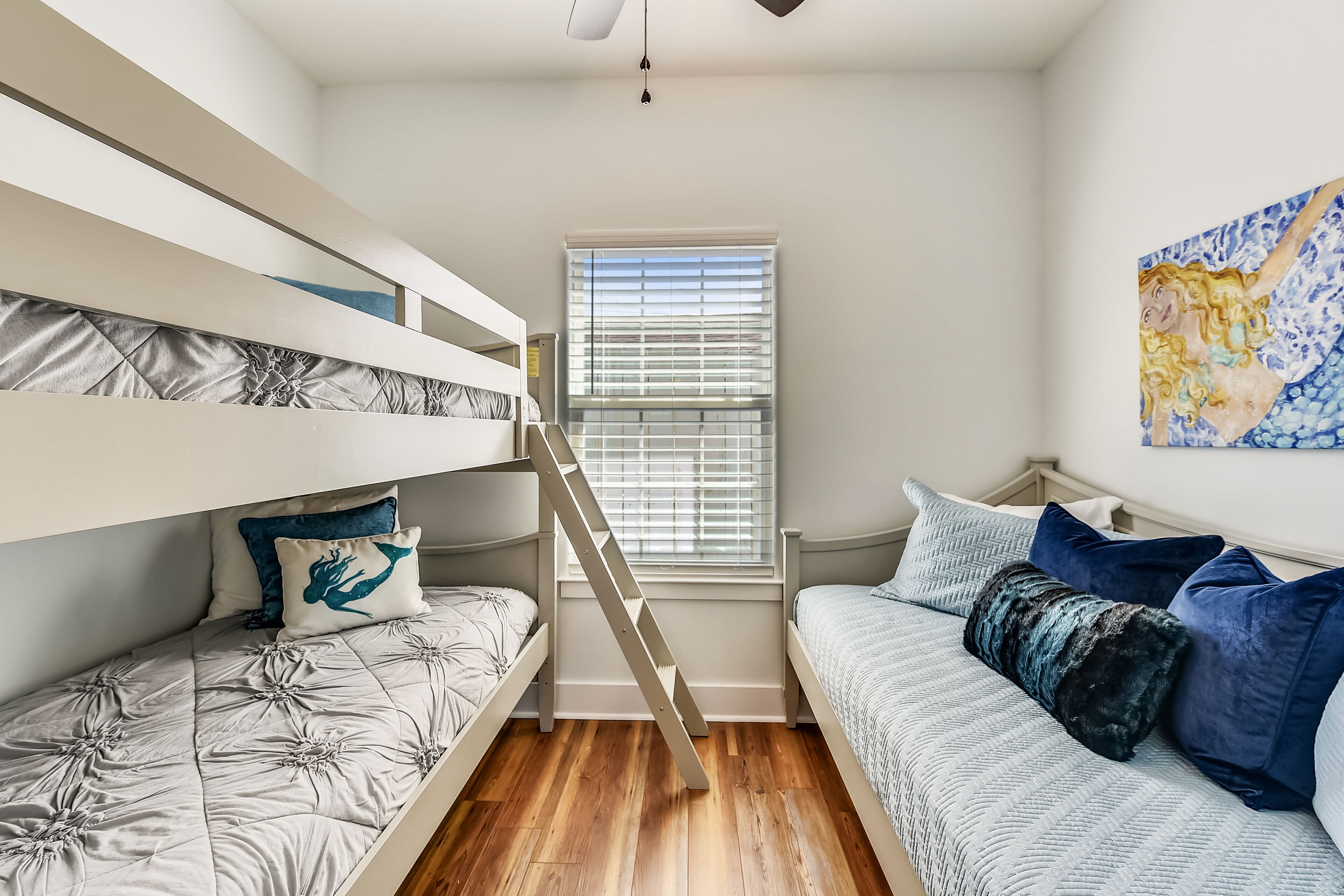 3 habitaciones y ropa de cama de alta calidad 
