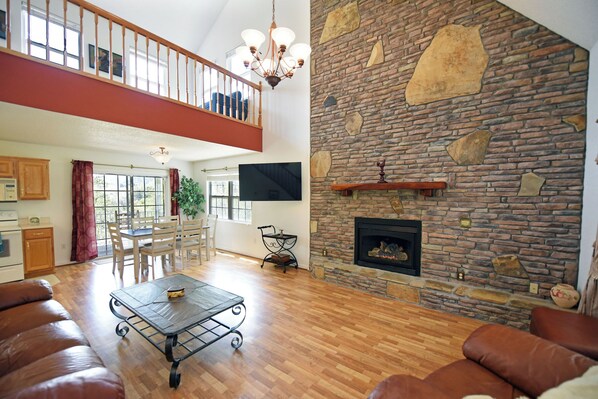 Smart TV, fireplace, table tennis, offices