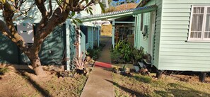 Property grounds - Meyenburg King bed tent with shared outdoor shower & wc (Mount Morgan)