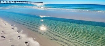 Ocean Front Penthouse Suite Panoramic Views of Gulf,Pensacola Beach,Pier, & Bay