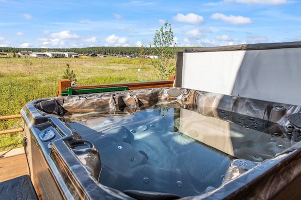 Bain à remous extérieur
