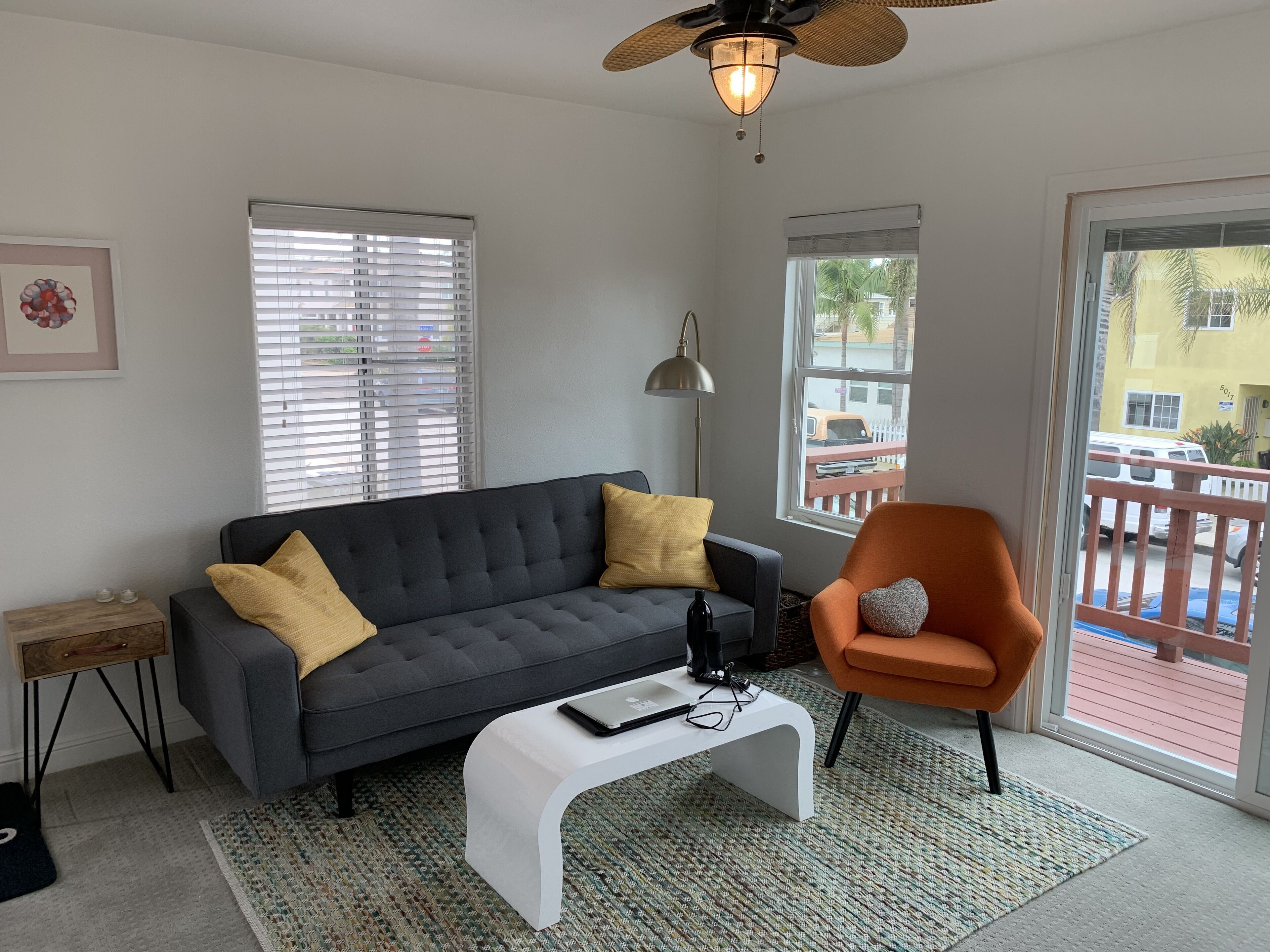 Newly Updated Retro Beach Rental