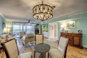 TV - Ocean Harbor #1201B - Spacious Luxury Condo Surrounded with Stunning Views (Fort Myers Beach)