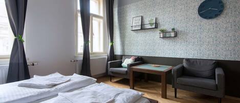 1 chambre, fer et planche à repasser, Wi-Fi, draps fournis