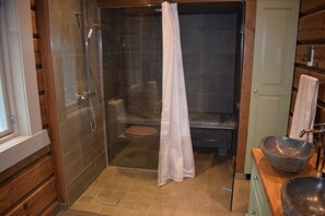 Panoramic Cabin | Bathroom | Shower