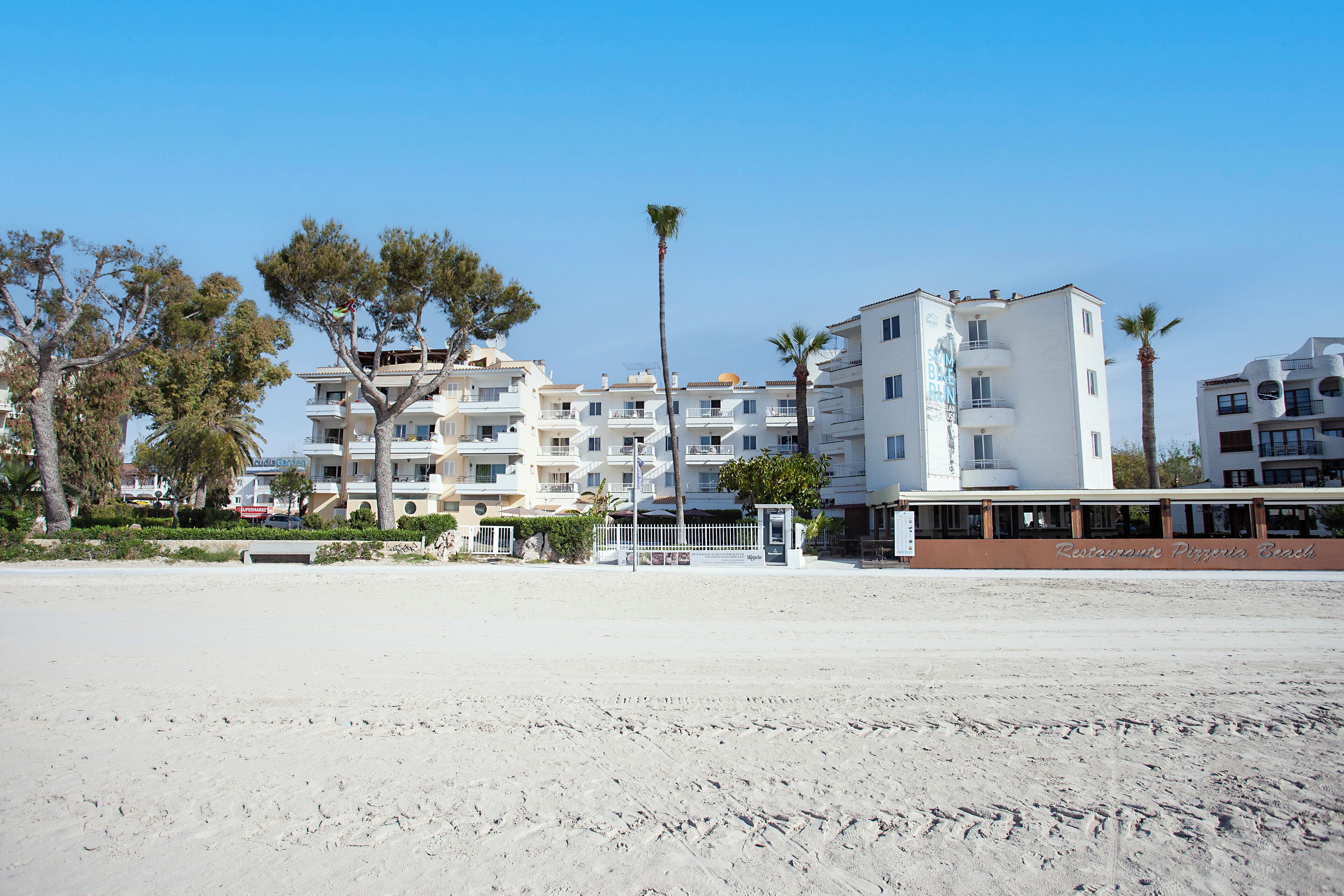 Voorkant van accommodatie