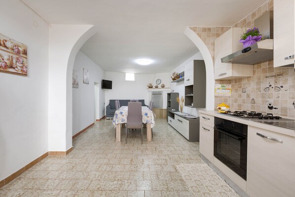 Appartement | Cuisine privée | Grand réfrigérateur, four