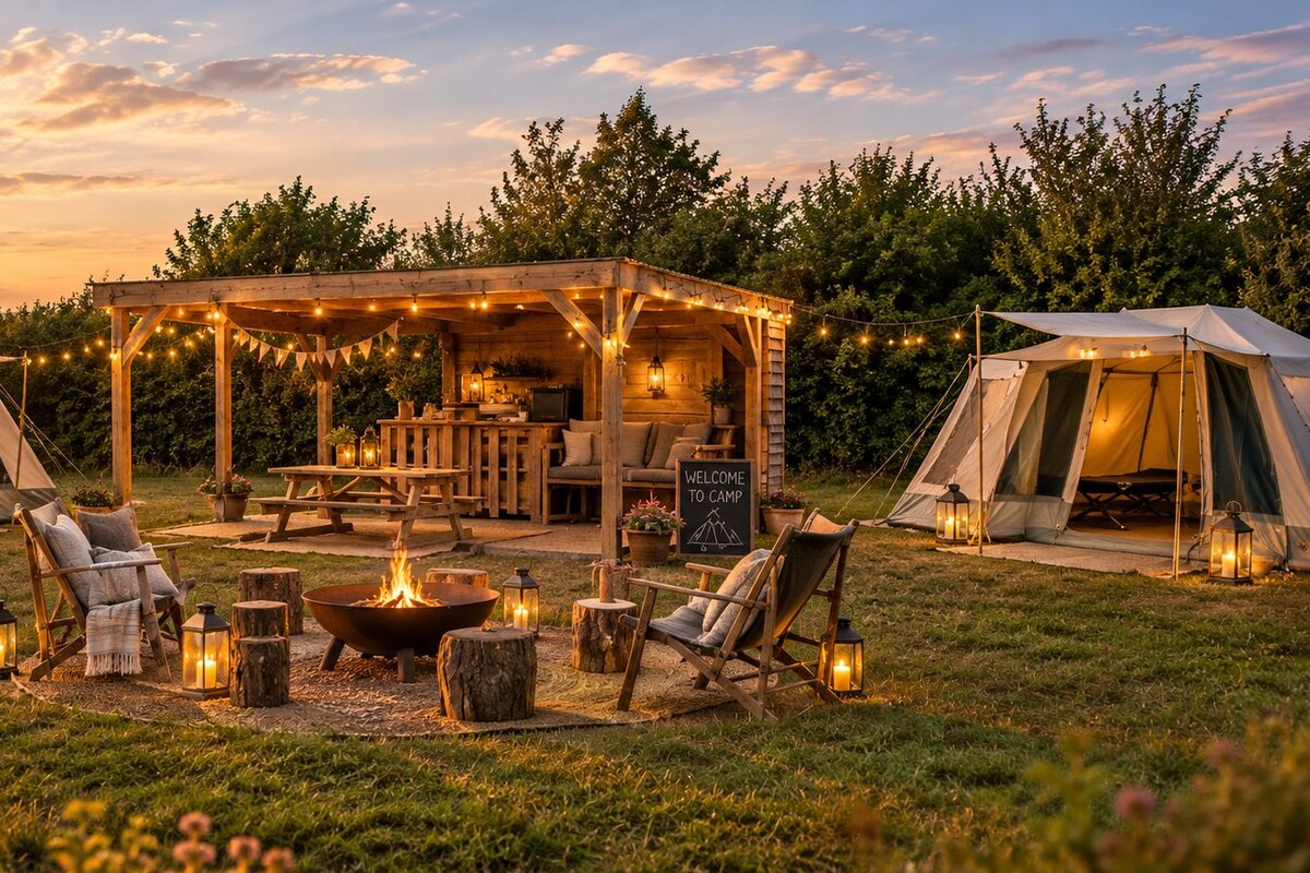 Exclusive Tent, Private Bathroom, Courtyard View | Exterior