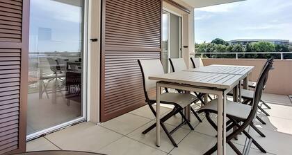 (001) La vue mer des blanquetiers