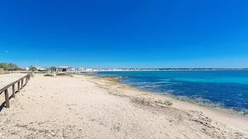 On the beach