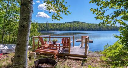 Brooklake - Custom built home on Dodge Pond, with 250' on Dodge Pond Stream too