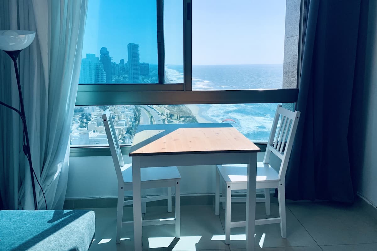 Family Apartment | 1 bedroom, premium bedding, desk, laptop workspace
