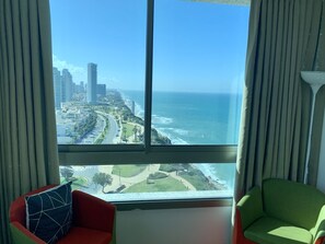 View from room - C Tower Apartments (Netanya)