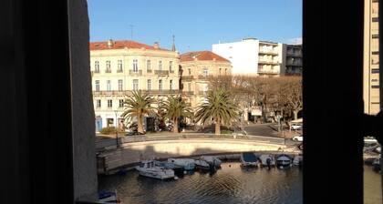 Suite de 65 m2 vue sur le canal Ă sete