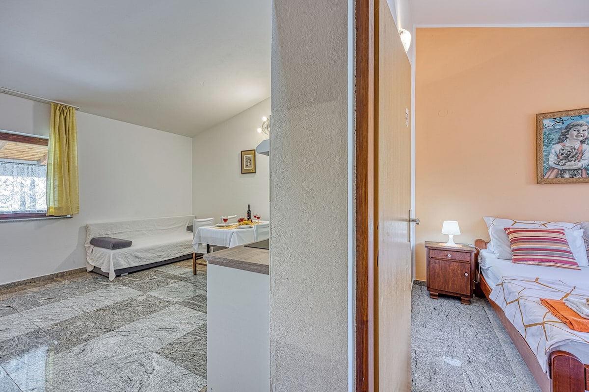 Family Apartment, 1 Bedroom, Mountainside (Orange Apartment Sea View) | 1 bedroom, free WiFi, bed sheets