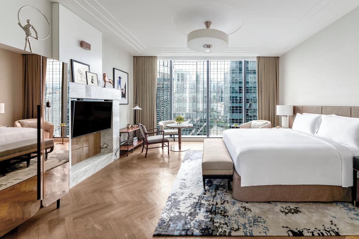 1 habitación, ropa de cama de alta calidad y minibar