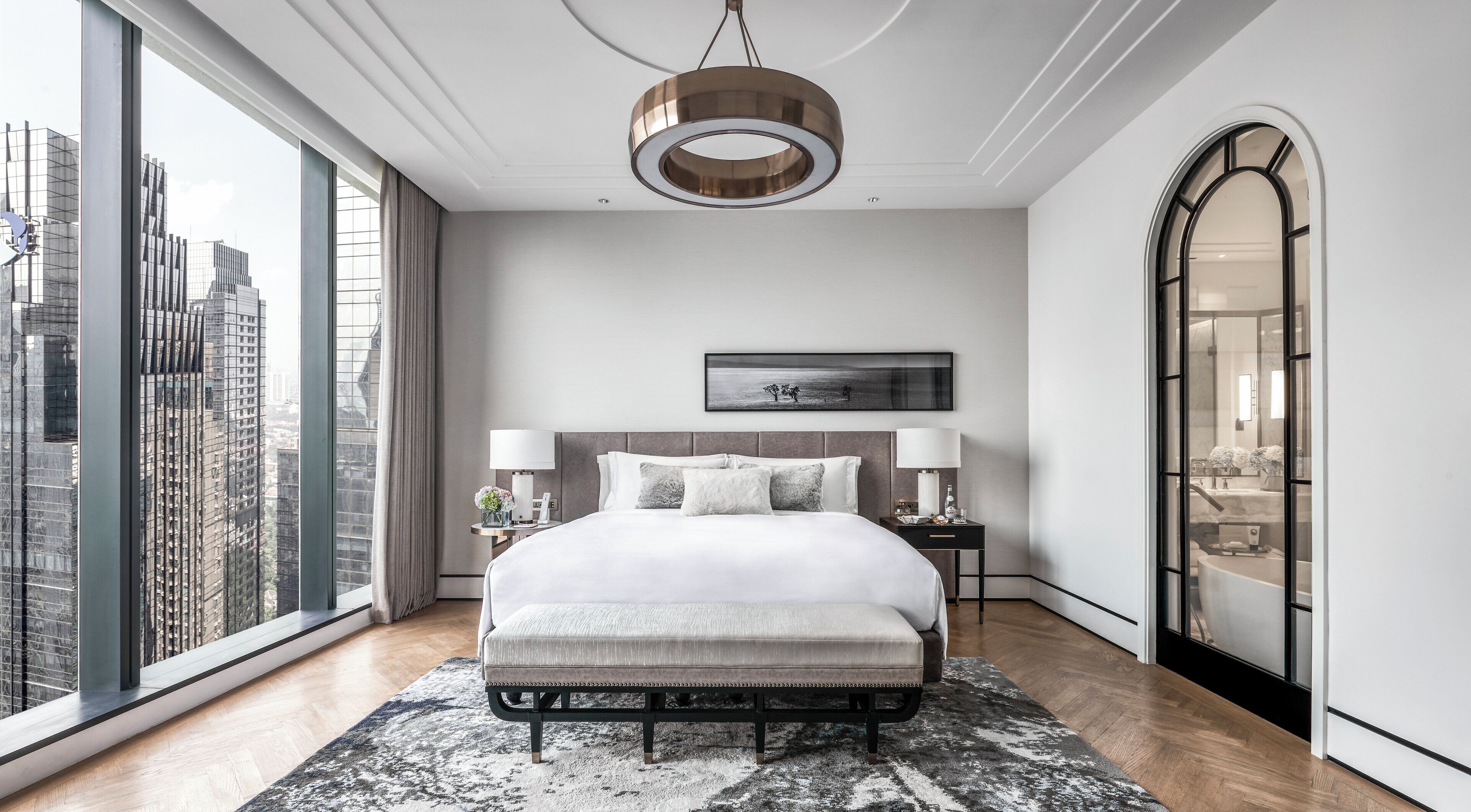 Premium bedding, minibar, in-room safe, desk