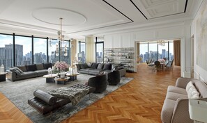 40-inch Smart TV with digital channels, TV - The Langham, Jakarta (Jakarta)