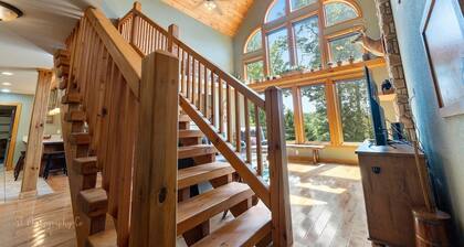 Kim's Cove Motorcycle-Friendly Cabin features Game Room by RedAwning