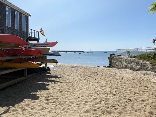 Stylish Ptown Condo with driveway parking, waterviews and prime location!