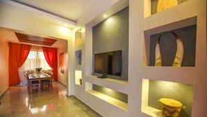 Apartment, Multiple Beds | Interior - Deluxe 3-bed Apartment With Swimming Pool (Kampala)