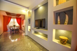 Apartment, Multiple Beds | Interior - Deluxe 3-bed Apartment With Swimming Pool (Kampala)