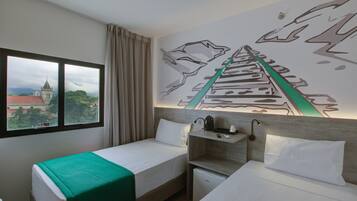 Standard Twin Room, 2 Twin Beds | Minibar, in-room safe, individually furnished, blackout drapes