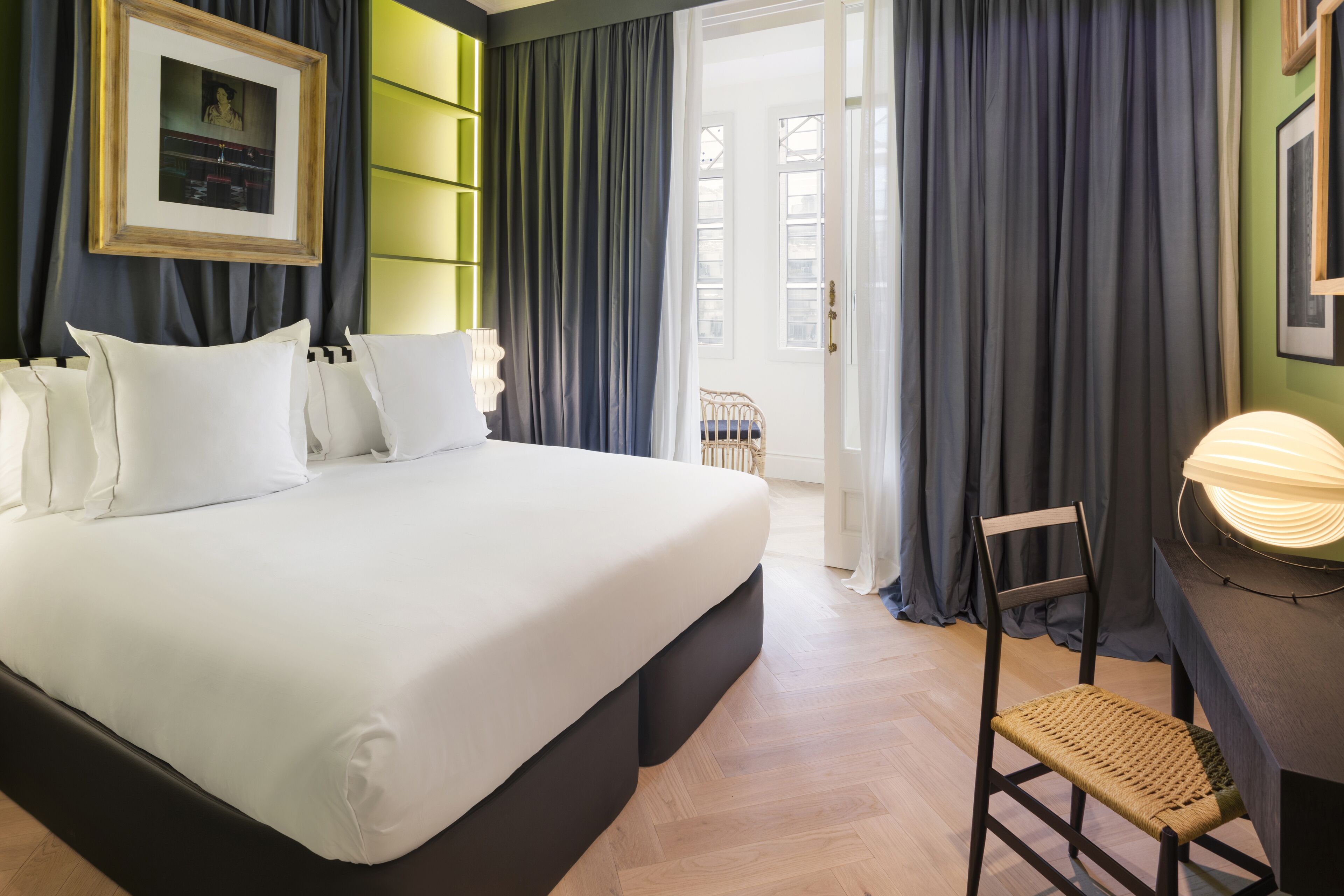 premium room | minibar, in-room safe, desk, laptop workspace