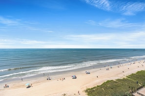 On the beach