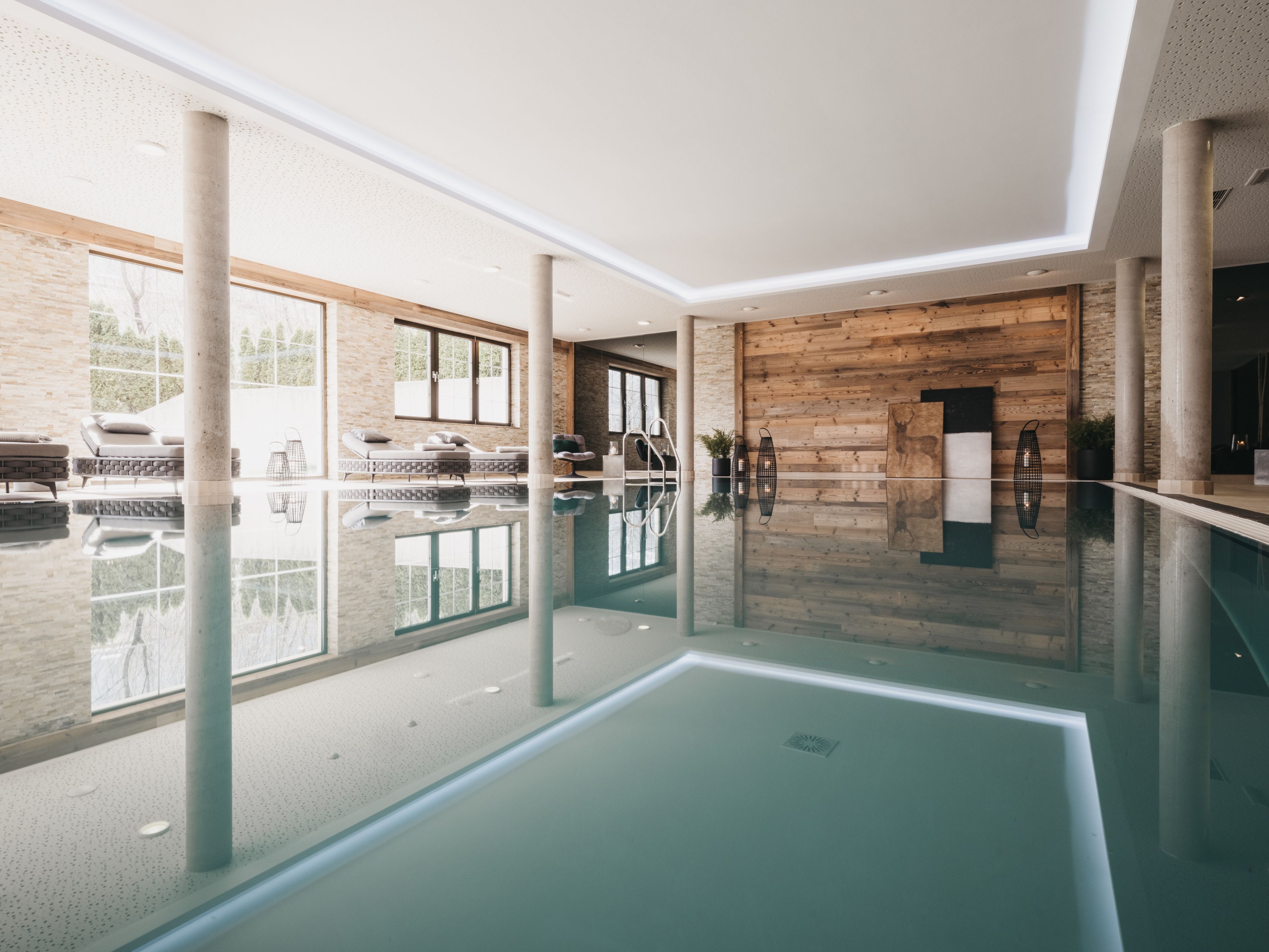 Piscine couverte