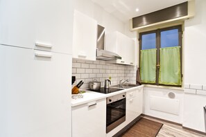 Apartment, Mehrere Betten | Eigene Küche | Kühlschrank, Mikrowelle, Ofen, Herdplatte