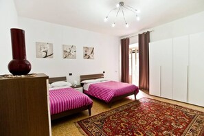 Apartment, Multiple Beds | 2 bedrooms, iron/ironing board, free WiFi, bed sheets - Casa Acquario Genova (Genoa)