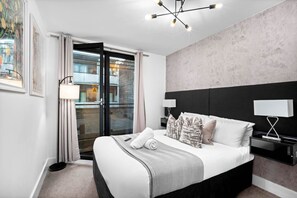 1 soveværelse, skrivebord, strygejern/strygebræt, Wi-Fi