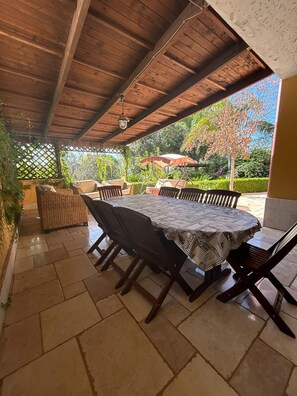 Restauration en plein air